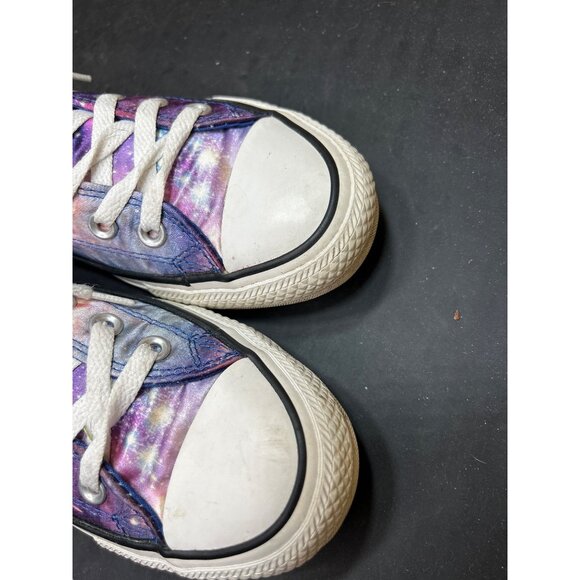 Converse All Star Satin Galaxy Print Sneakers Womens 8 Mens 6 - Picture 4 of 10